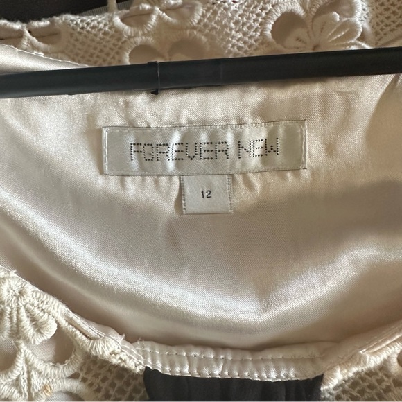 Forever New Floral Mini Dress with Black Bow - Picture 4 of 5